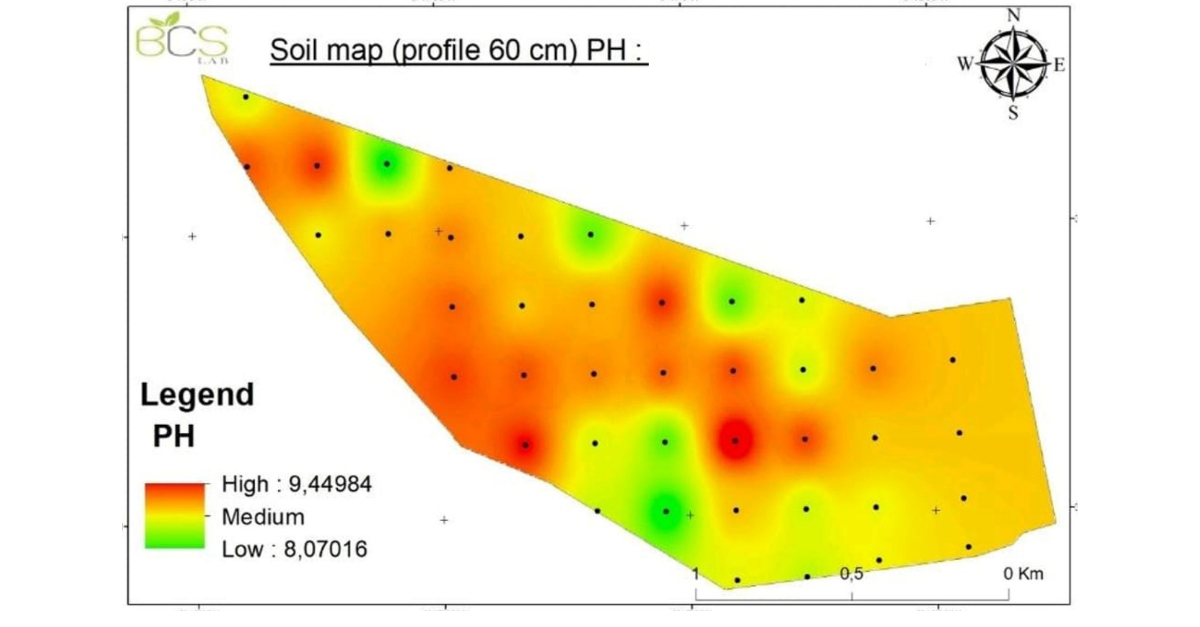 BCS LAB - les cartes de fertilite des sols agricoles